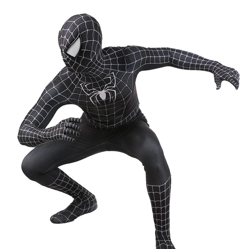 Spider Suit with Attachable Mask