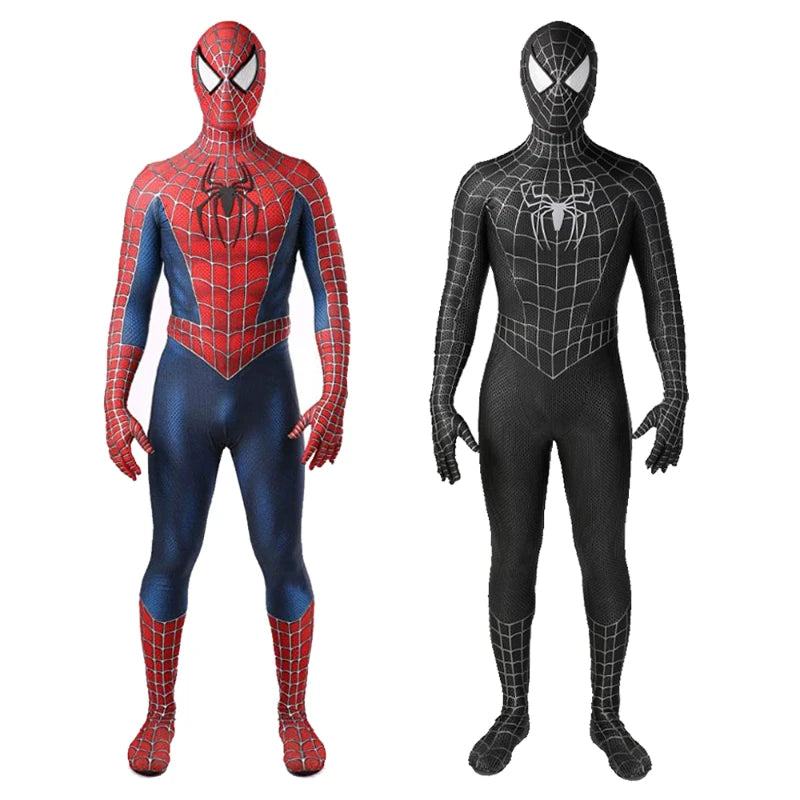 Spider Suit with Attachable Mask