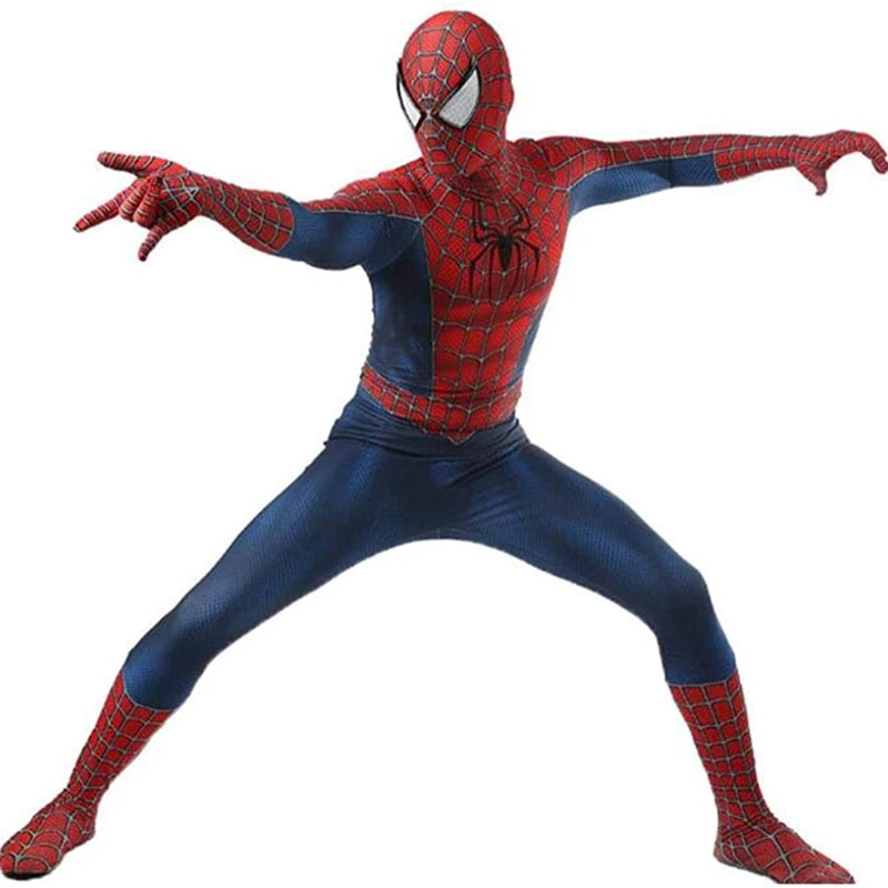 Spider Suit with Attachable Mask